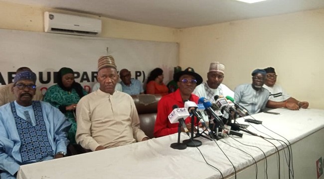 Datti Baba-Ahmed attends Abure-Led LP NEC meeting, promises reconciliation