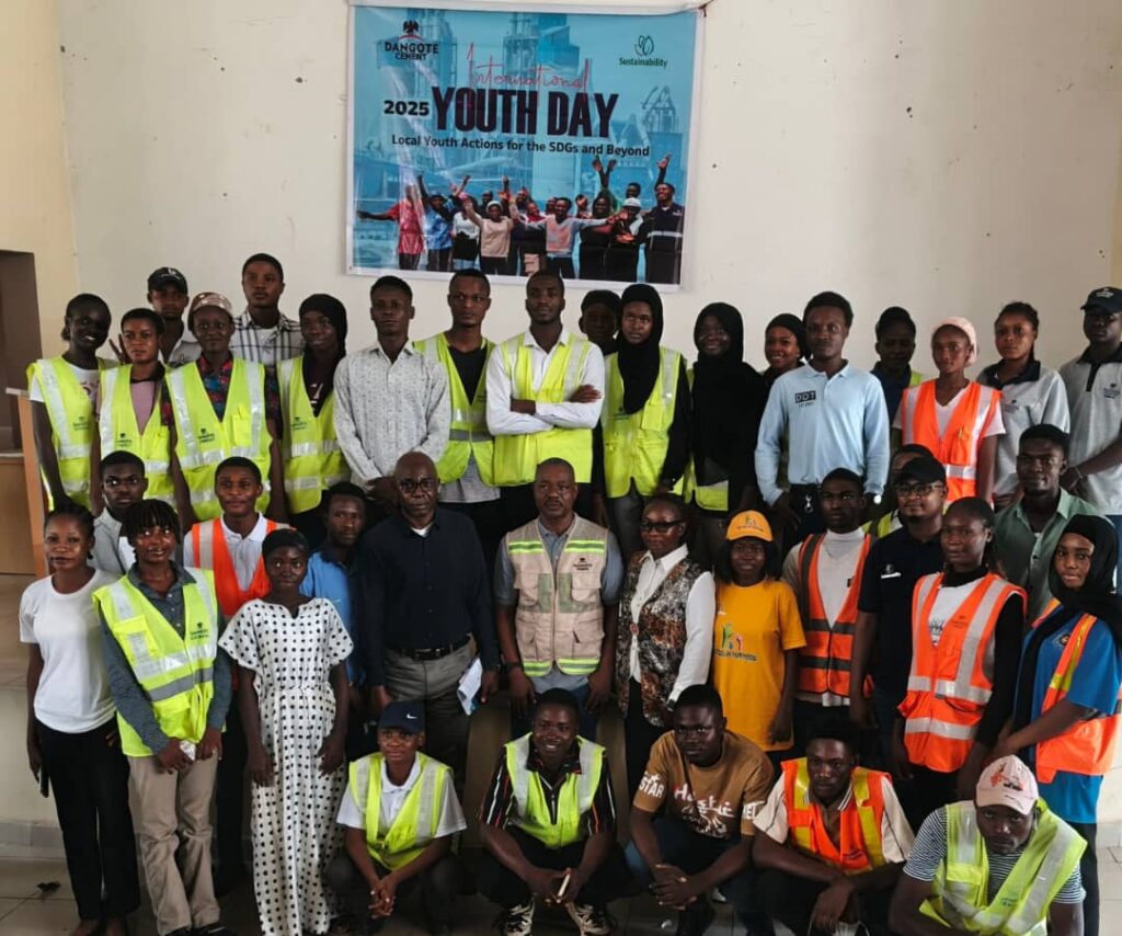 Dangote Cement marks Int’l Youth Day at Obajana
