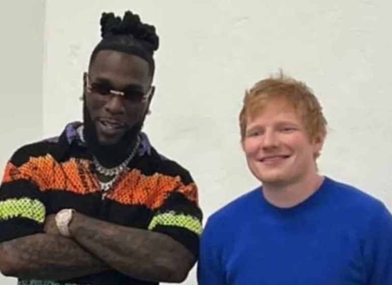 Burna Boy: Ed Sheeran helped me land feature on Shakira’s World Cup song