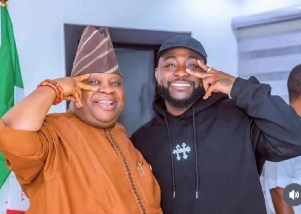 Adeleke uses ALL Davido’s ‘Oriade’ song titles in re-election message