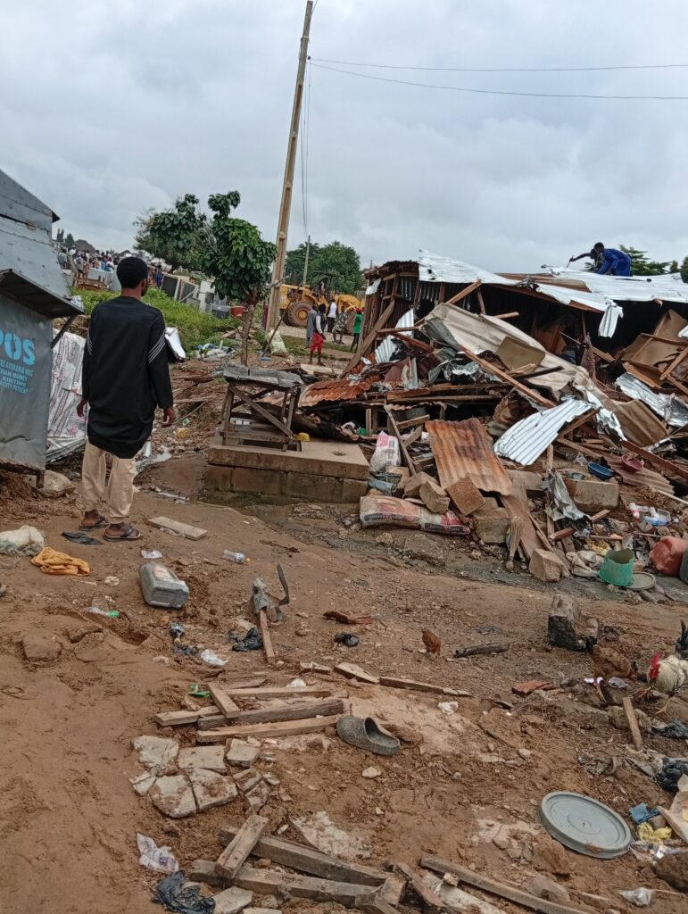 NUDB demolishes illegal structures, criminal hideout as DG leads Minna operation