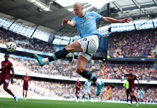 Haaland hat-trick fires Man City To 3-2 win over Ipswich
